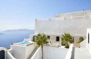 Santorini Villas, Fira villa, luxury villas Greece, villa Santorini, Greece