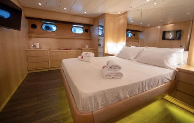 yacht suite, suite, luxury yacht